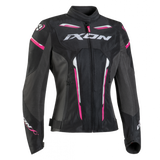 Ixon Striker Air Lady Black/Anthracite/Fushia Textile Womens Jacket