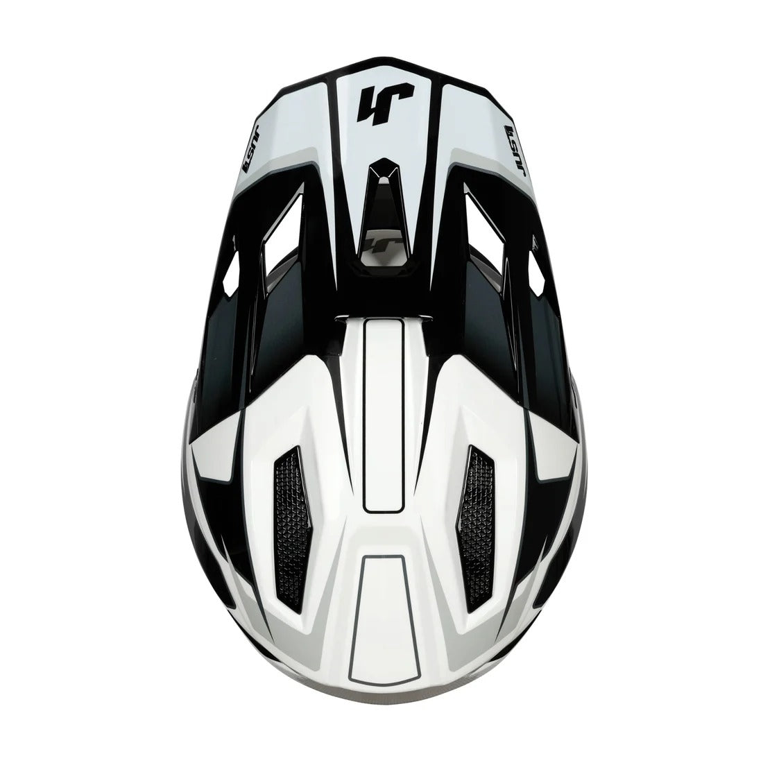 Just1 J40 Speed Gloss Black/White Helmet