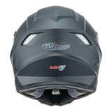 Nitro MX710 Satin Black Youth Helmet