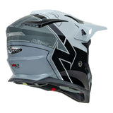 Nitro MX760 Hyper Gloss Silver/Grey/Black/Dark Grey Helmet