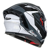 Nitro N501 DVS Fuse Gloss Grey/White/Black Helmet