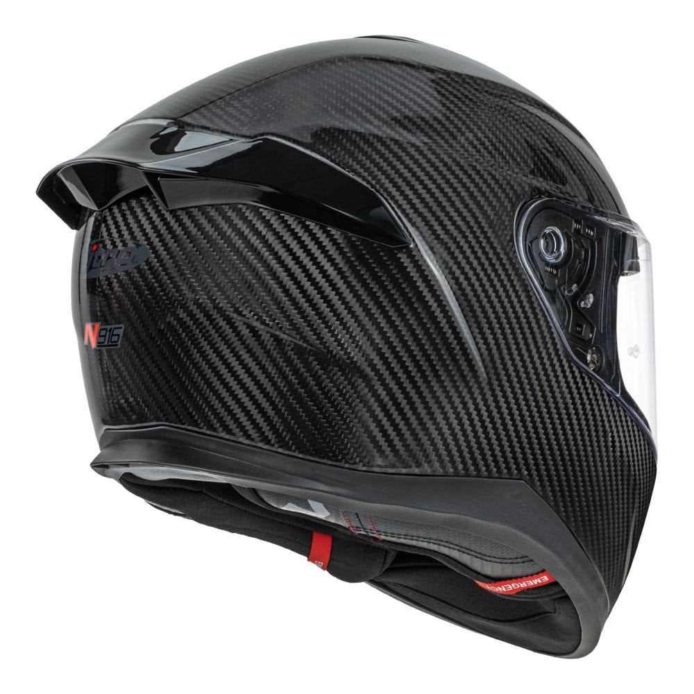 Nitro N916 Gloss Carbon Helmet