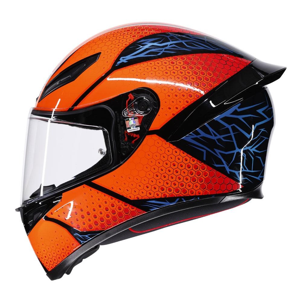 AGV K1 S Speedarmor Gloss Black/Orange/Blue Helmet