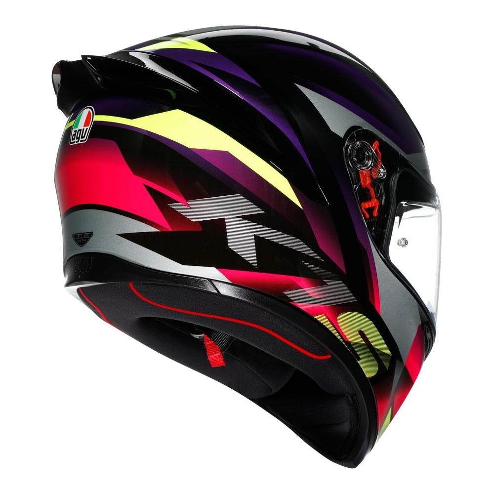 AGV K1 S Fastlap Gloss Black/Purple/Pink Helmet