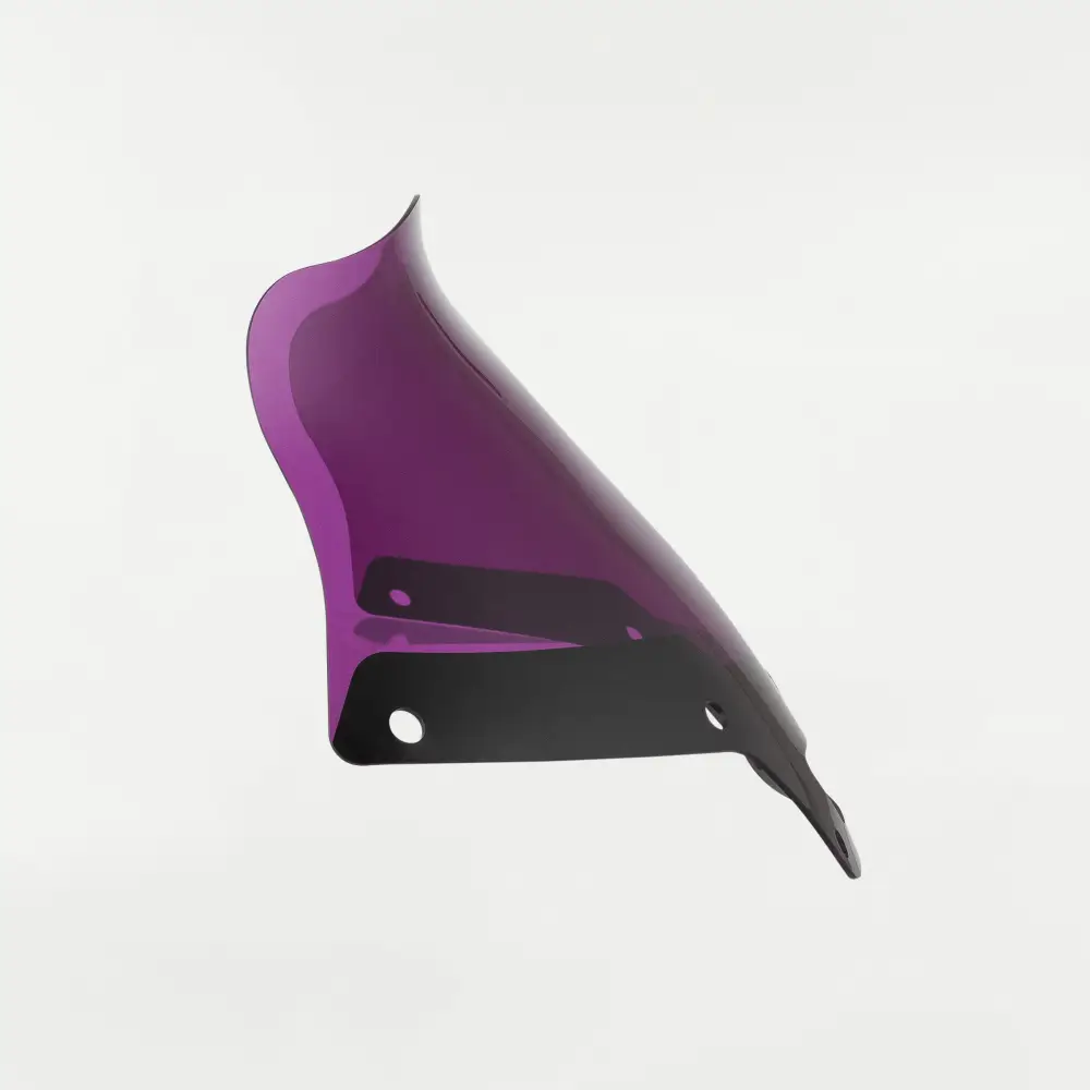 Klock Werks KKC-2310-0844 8" Flare Kolor Windshield Purple for Harley-Davidson Low Rider ST 22-Up Models