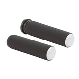 Arlen Ness AN-07-326 Knurled Fusion Handgrips Chrome for Harley-Davidson Big Twin 08-24 w/Throttle-By-Wire