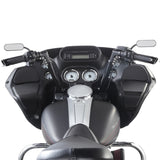 Arlen Ness AN-07-051 Deep Cut Comfort Handgrips Black for H-D w/Throttle Cable