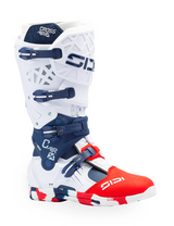 Sidi Crossair X White/Navy/Red Boots