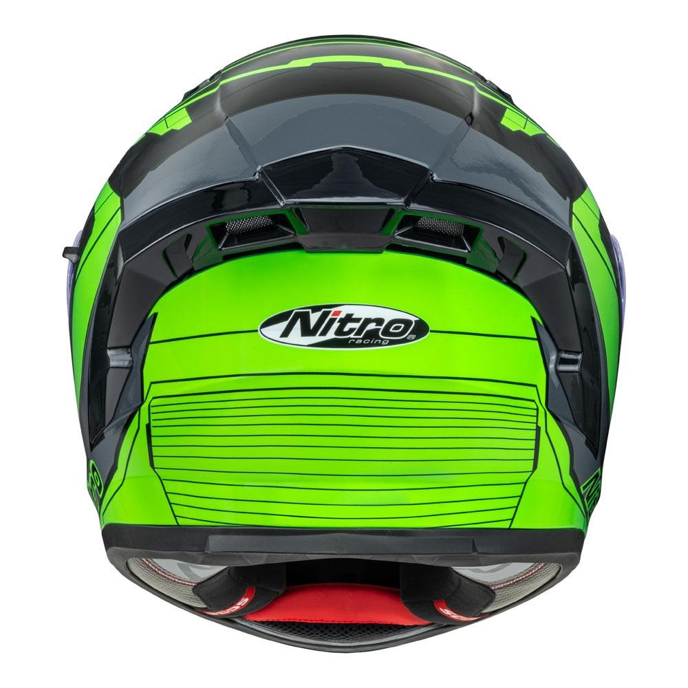 Nitro N501 DVS Fuse Gloss Green/Grey/Black Helmet