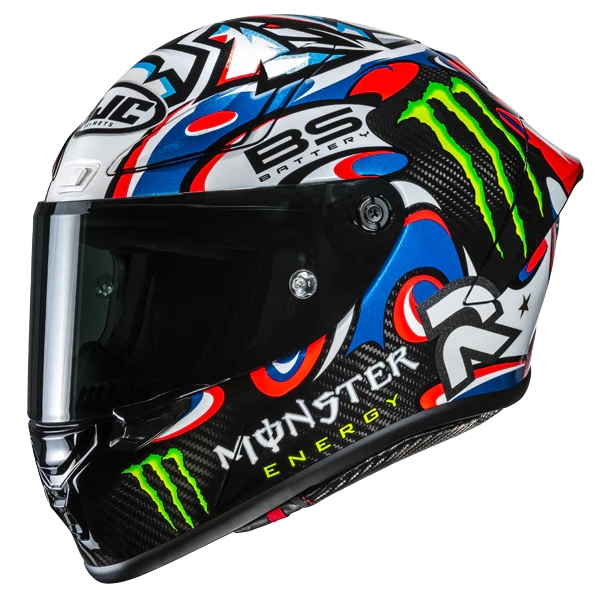 HJC RPHA 1 V2 Carbon Quartararo Le Mans 3 MC-21 Helmet