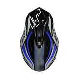 Just1 J39 Revo Gloss Grey/Blue/Black Helmet