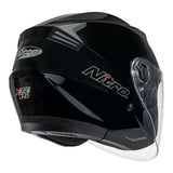 Nitro X780S DVS Gloss Black Helmet