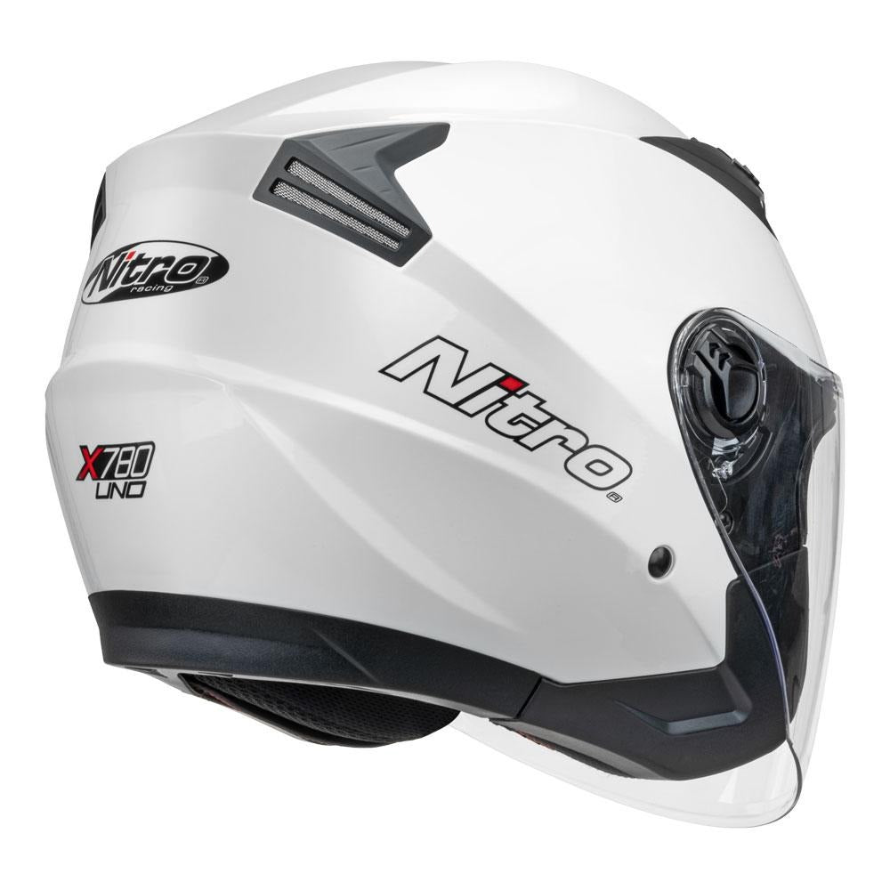 Nitro X780S DVS Gloss White Helmet