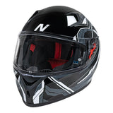 Nitro N501 DVS Fuse Gloss Grey/White/Black Helmet