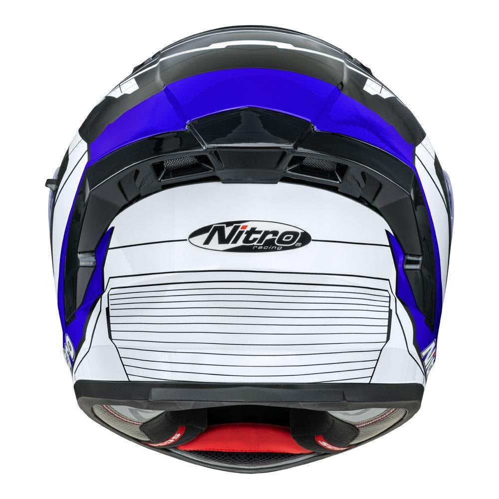 Nitro N501 DVS Fuse Gloss Blue/White/Black Helmet