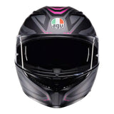 AGV K3 Syth Matte Black/Pink Helmet