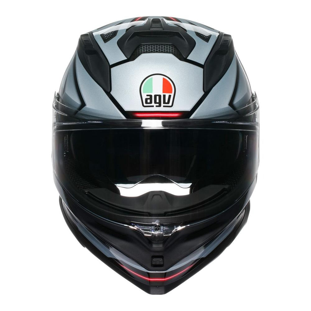 AGV K7 Jaeger Black/Silver Helmet