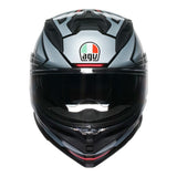 AGV K7 Jaeger Black/Silver Helmet