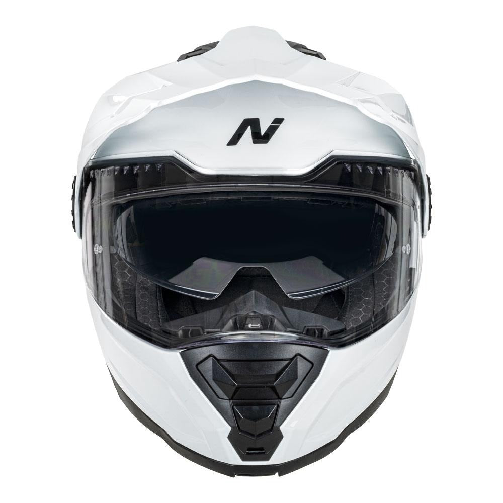 Nitro FA1650 DVS Gloss White Adventure Modular Helmet