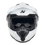 Nitro FA1650 DVS Gloss White Adventure Modular Helmet