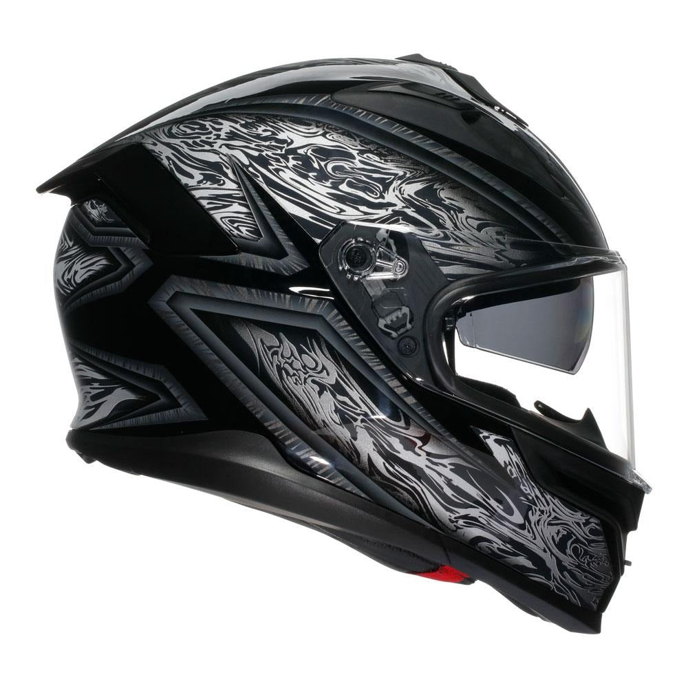 AGV K7 Damascus Black/Silver Helmet
