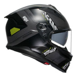 AGV K7 Kyber Matte Grey/Fluro Yellow Helmet
