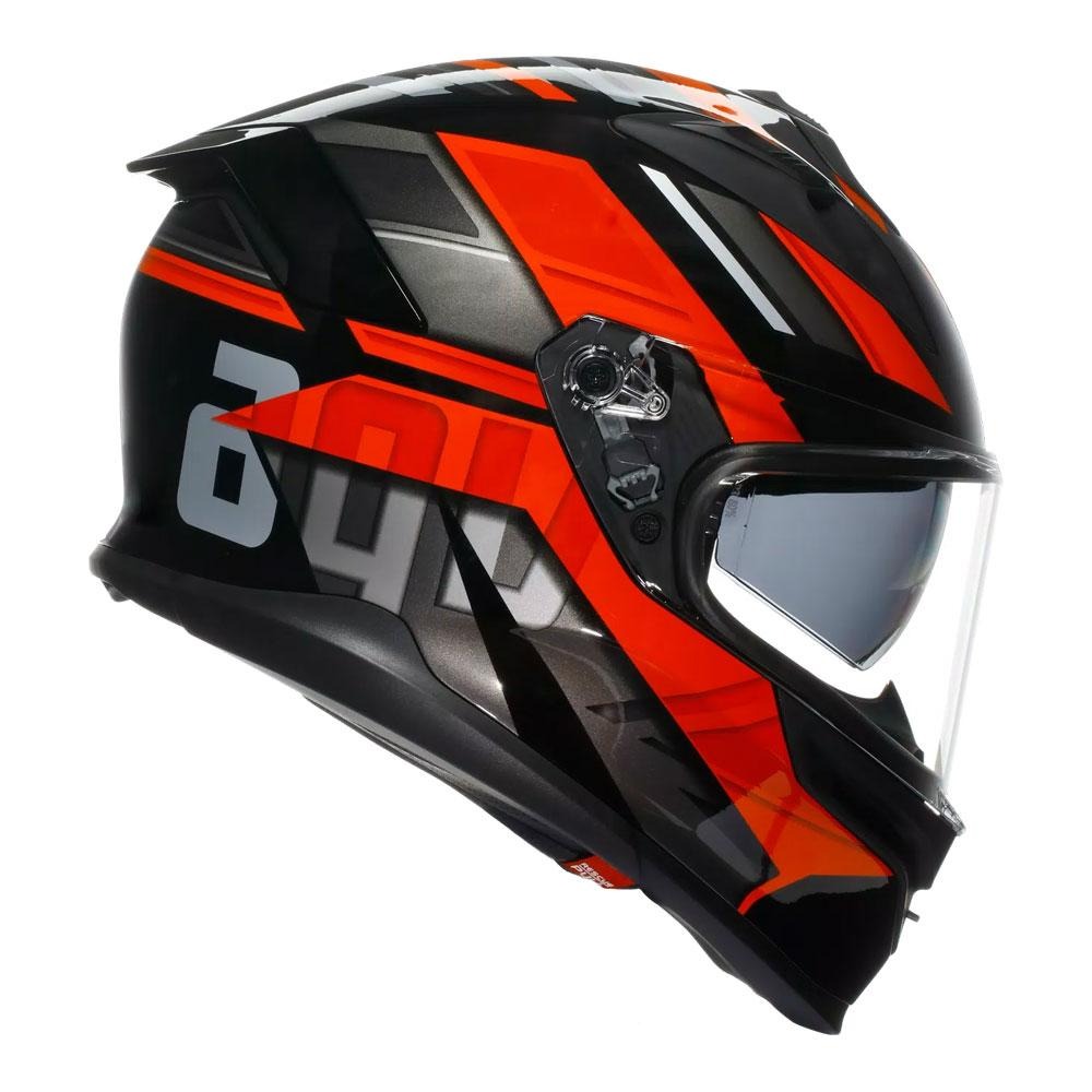 AGV K7 Taurax Black/Red Helmet