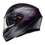 AGV K3 Syth Matte Black/Pink Helmet