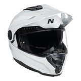 Nitro FA1650 DVS Gloss White Adventure Modular Helmet