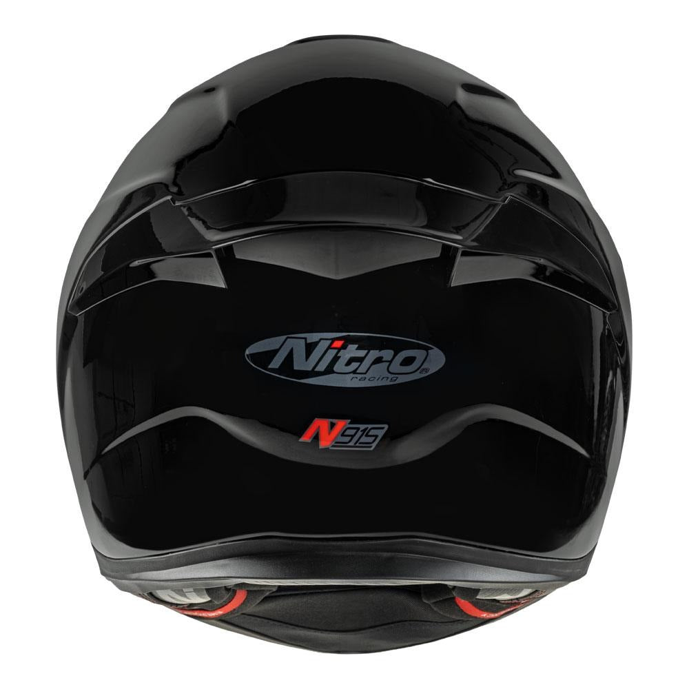 Nitro N915 Gloss Black Helmet