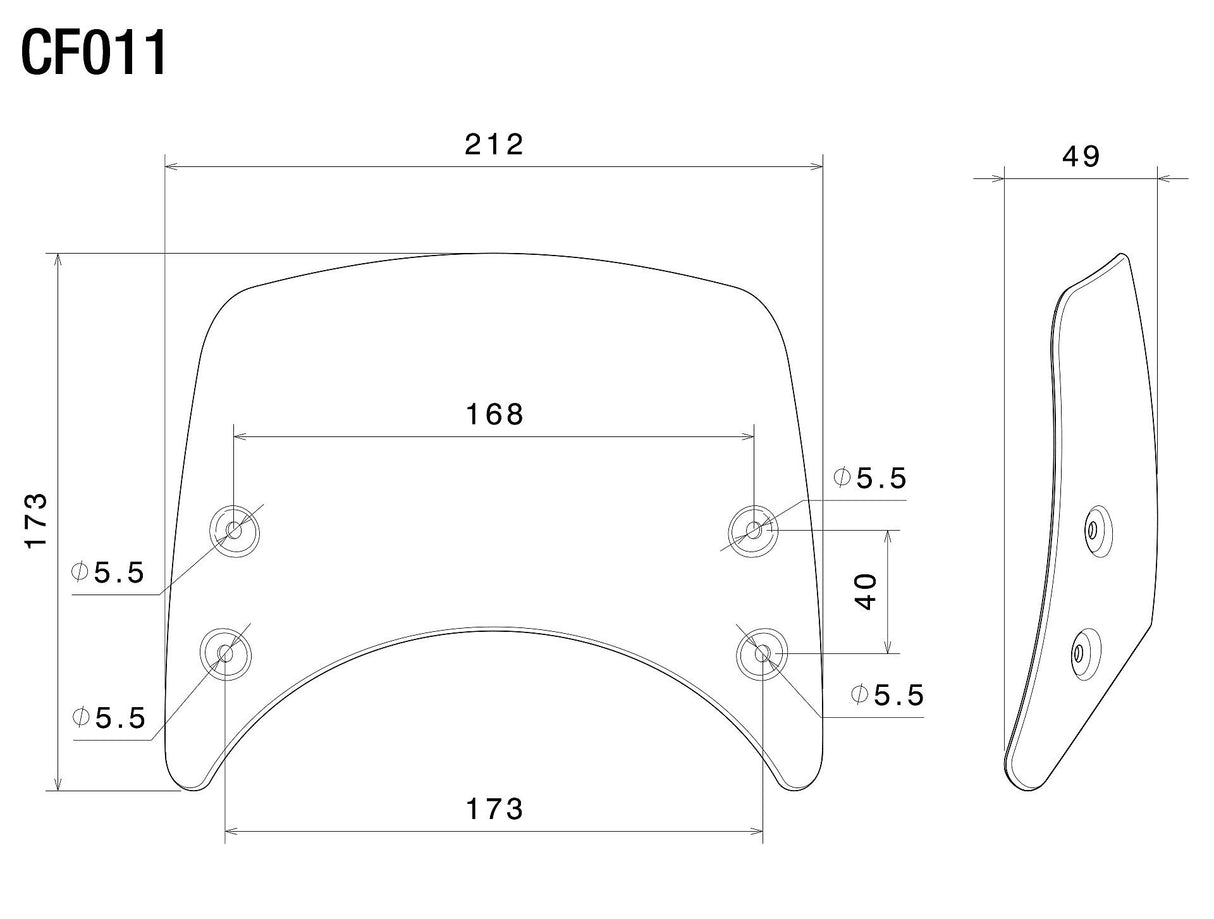 Rizoma Low Headlight Fairing Silver for BMW R NineT/Ducati Scrambler/Triumph Thruxton 1200 R/Street Twin