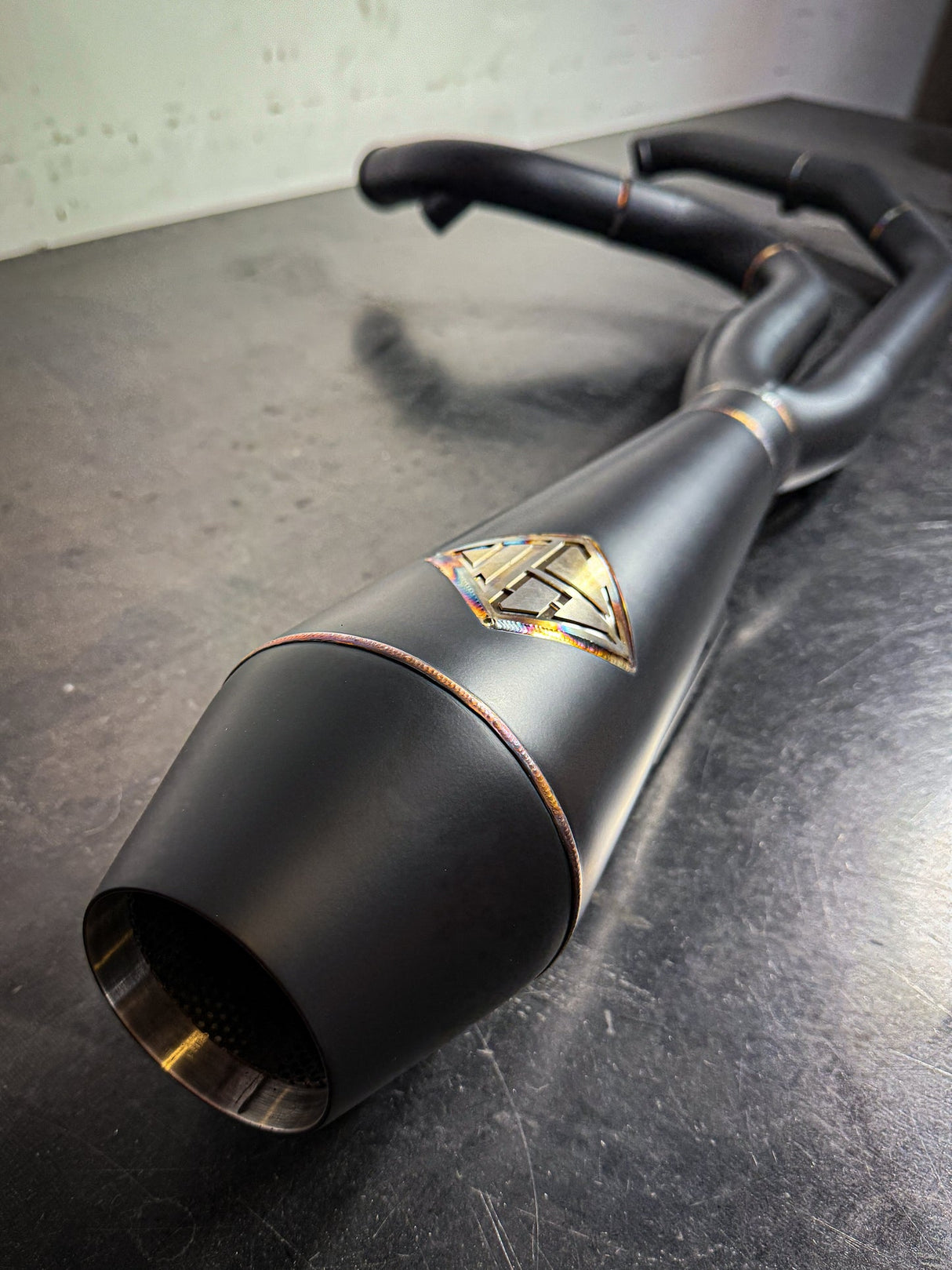 SP Concepts SPC-2-004-B-PF-ONYX Turnpike 2-1 Full Length Exhaust w/ProFlo Headers Black Onyx for Harley-Davidson Touring 17-Up