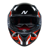 Nitro N501 DVS Fuse Gloss Red/White/Black Helmet