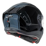 Nitro F920 DVS Turismo Gloss Black/Gunmetal Grey Modular Helmet