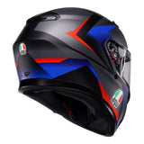AGV K3 Striga Matte Black/Blue/Red Helmet
