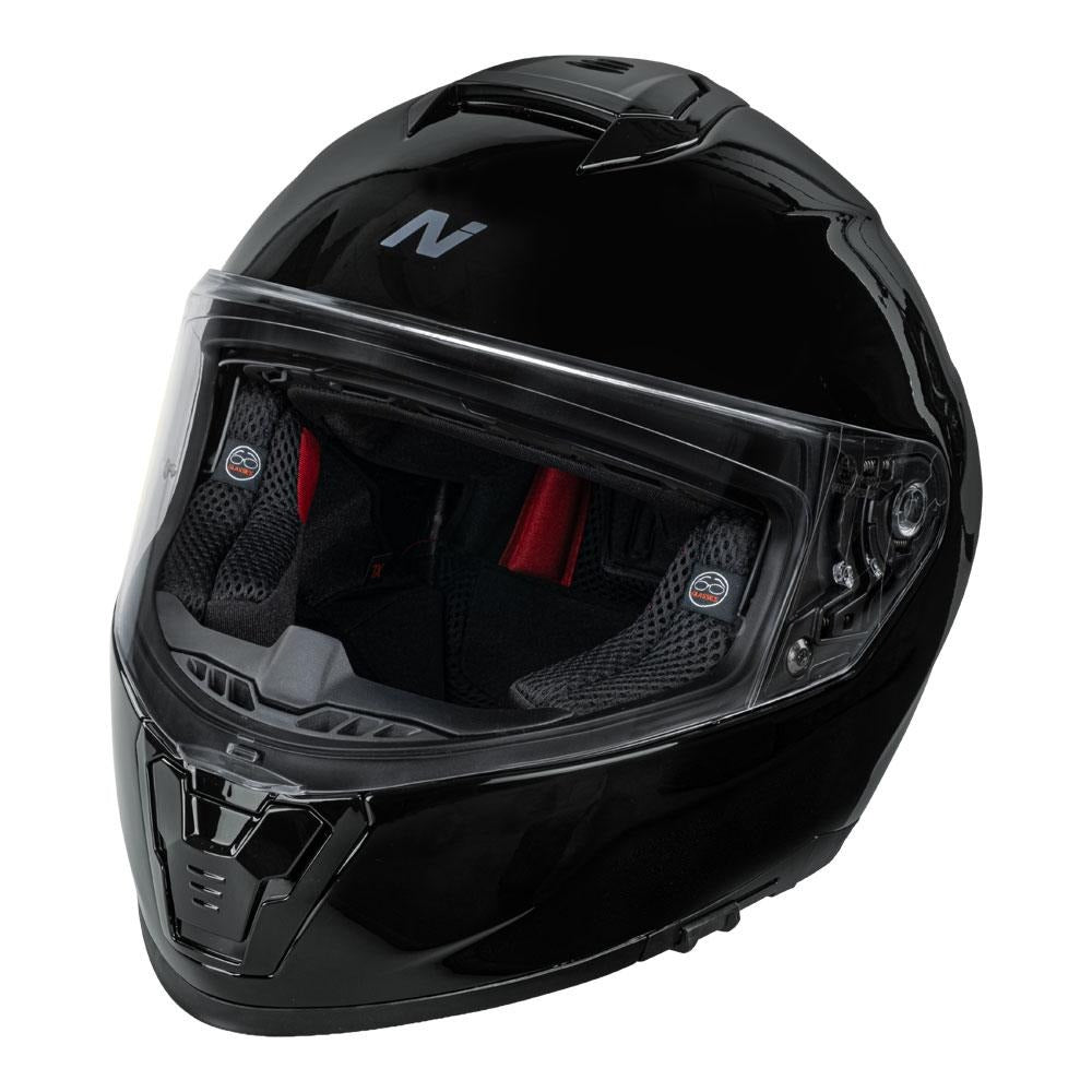 Nitro N915 Gloss Black Helmet