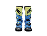 Sidi Flame Light Blue/Lime/Black Youth Boots