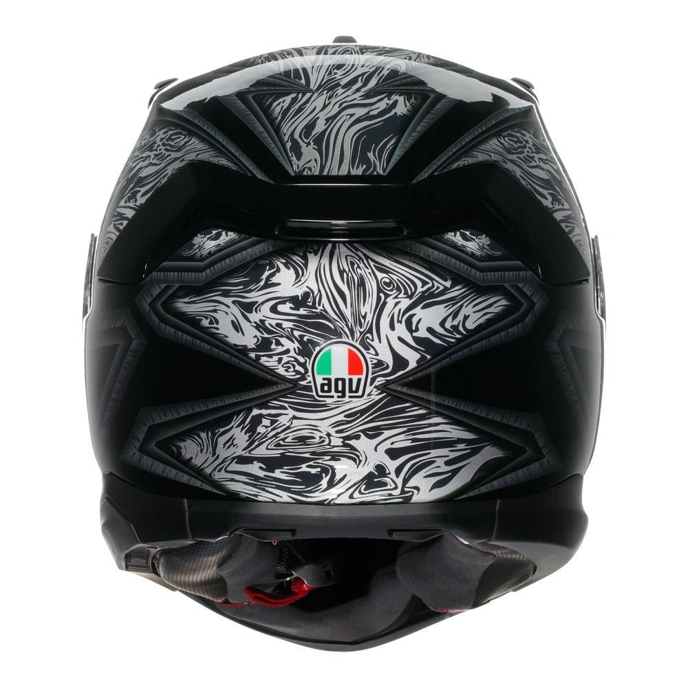 AGV K7 Damascus Black/Silver Helmet