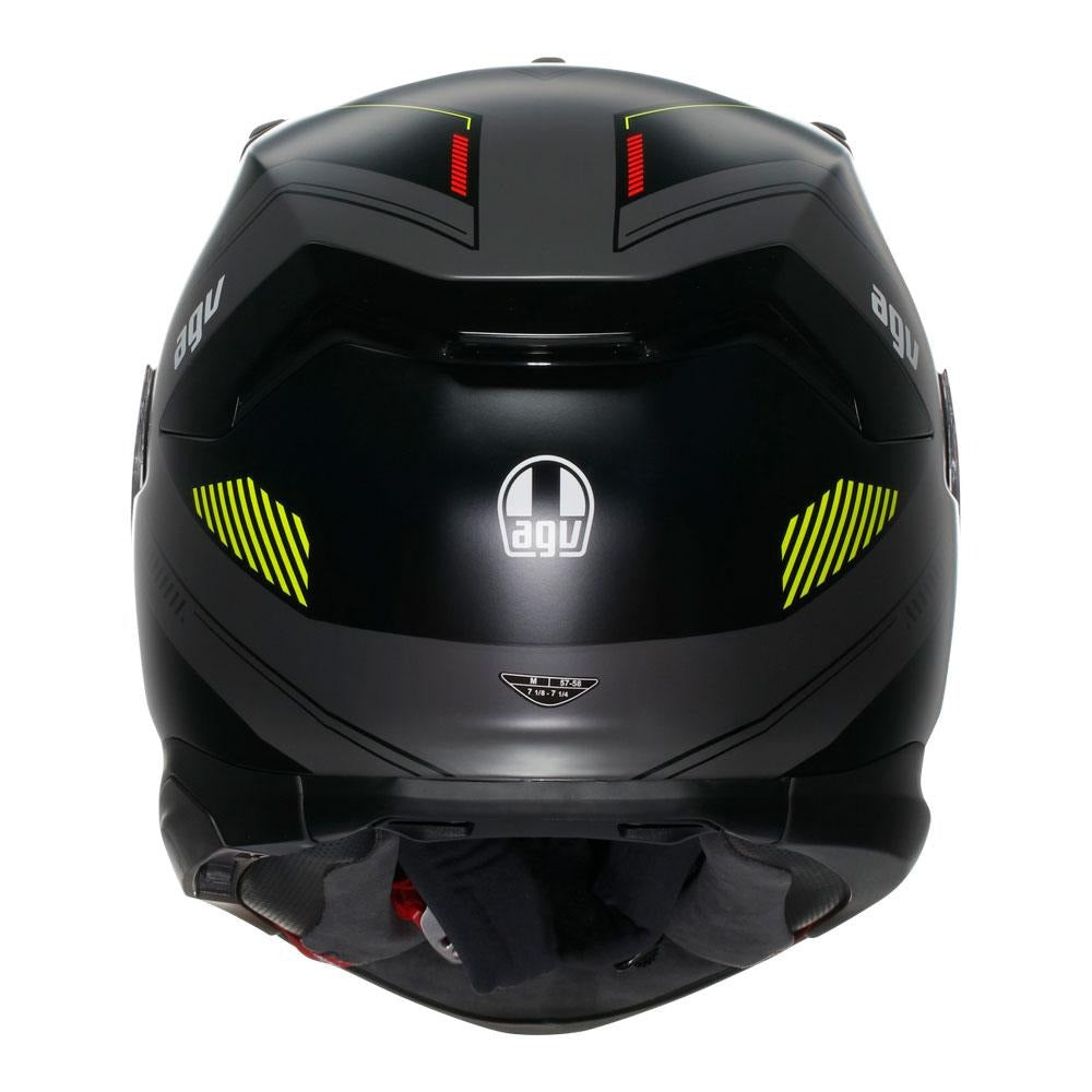 AGV K7 Kyber Matte Grey/Fluro Yellow Helmet