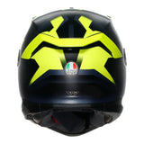 AGV K7 Glimpse Black/Fluro Yellow Helmet