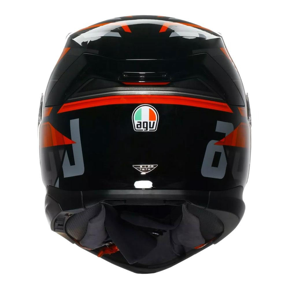 AGV K7 Taurax Black/Red Helmet
