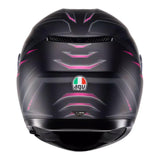 AGV K3 Syth Matte Black/Pink Helmet
