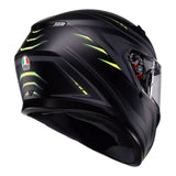 AGV K3 Syth Matte Black/Fluro Yellow Helmet