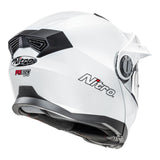 Nitro FA1650 DVS Gloss White Adventure Modular Helmet