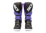Sidi Crossfire 3 SRS Violet/Black/Fluro Yellow Boots