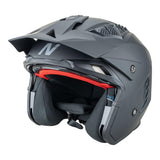Nitro NZ302 Commando Matte Black Helmet