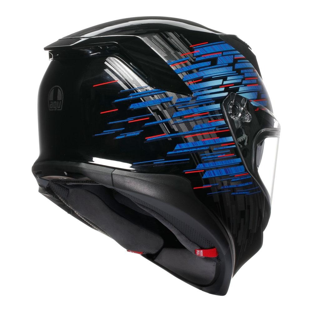 AGV K7 Genisys Black/Blue/Grey Helmet