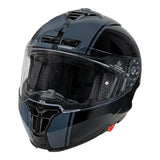 Nitro F920 DVS Turismo Gloss Black/Gunmetal Grey Modular Helmet