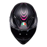 AGV K3 Syth Matte Black/Pink Helmet
