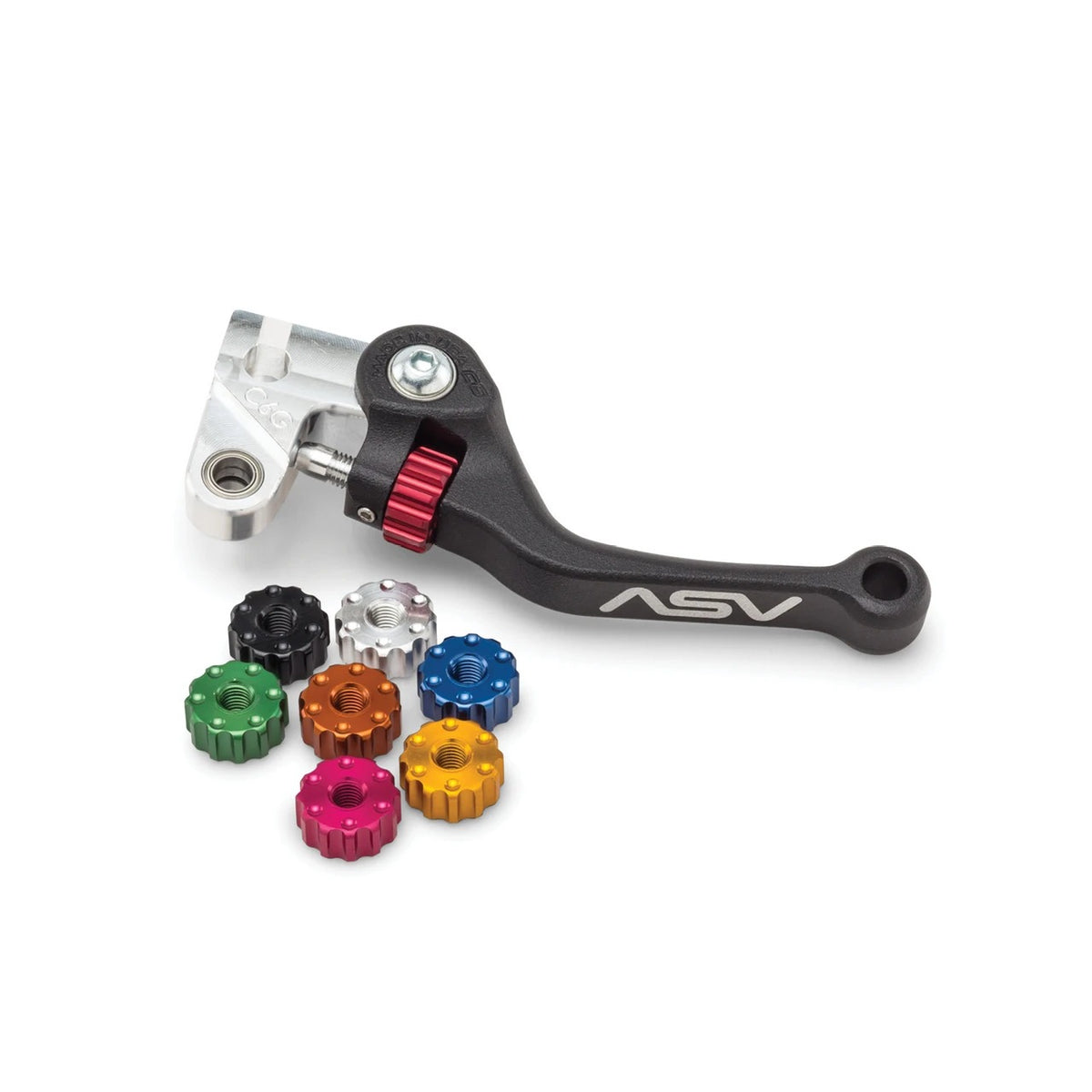 ASV WSR02-B Thumb Adjuster Blue for F4/C6 Dirt Series (Pair)